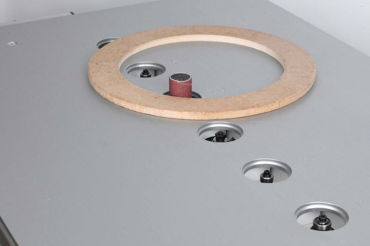 Schleifbandträger ø15, Höhe 30mm, Schaft 6 mm - RUWI I Werkzeuge für Holzprofis