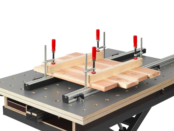 Set Auflageschienen mit Antirutschbelag - RUWI I Werkzeuge für Holzprofis