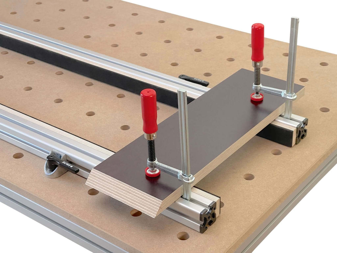 Set Auflageschienen mit Antirutschbelag - RUWI I Werkzeuge für Holzprofis