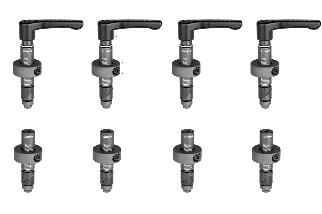 Spannmittel Set 1 Vario Spannbolzen ø16 mm - RUWI I Werkzeuge für Holzprofis