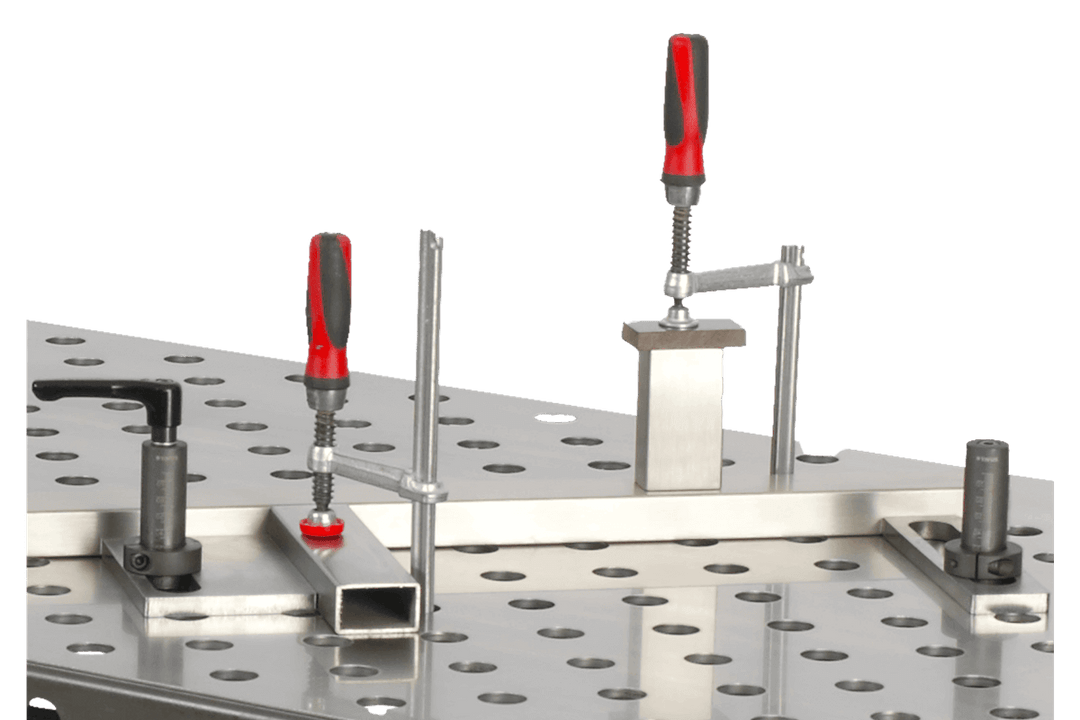 Zwinge TW 16 mit Adapterscheibe und Klemmbolzen - RUWI I Werkzeuge für Holzprofis