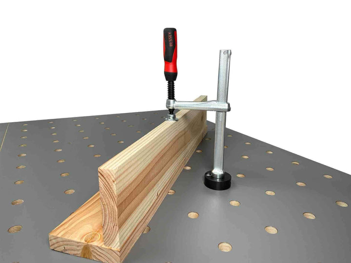 Zwinge TW 16 mit Adapterscheibe und Klemmbolzen ø20 mm - RUWI I Werkzeuge für Holzprofis