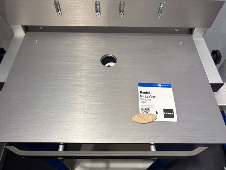 LIGNA 2025 trade fair demonstration machine: RUWI milling table Basic