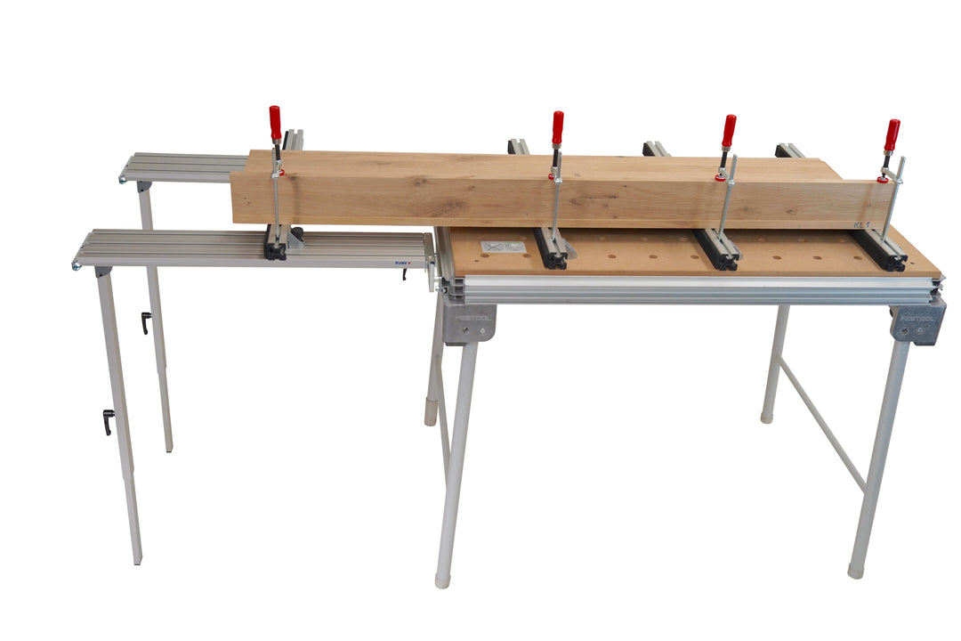 Mounting adapter for RUWI table extensions (also for table extension Mafell Erika)