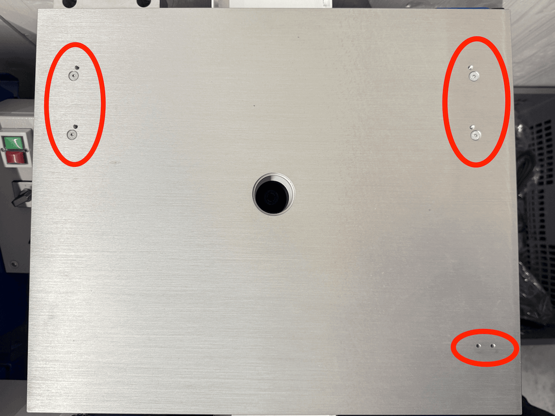 RUWI Frästisch Basic mit Prototyp Deckelplatte