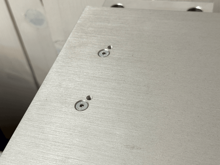 RUWI Frästisch Basic mit Prototyp Deckelplatte