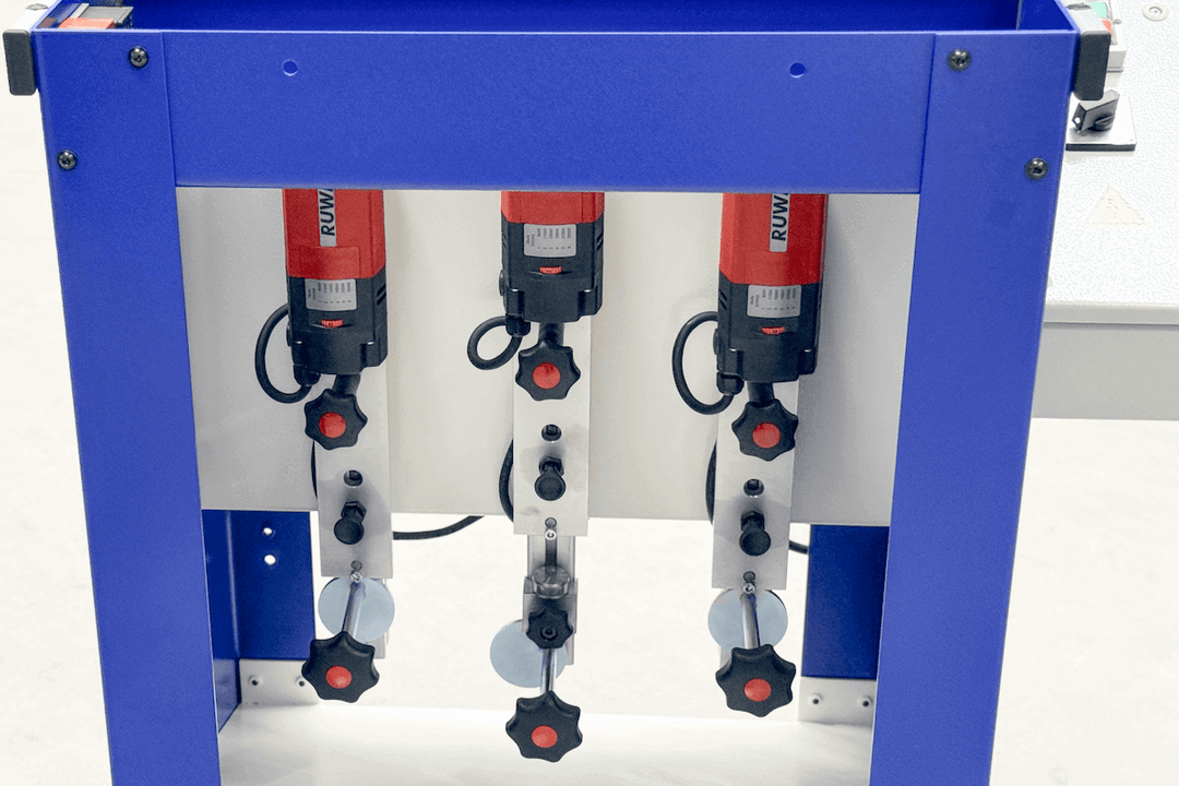 RUWI Classic milling table with fine adjustment - Manufacturing defect in the cover