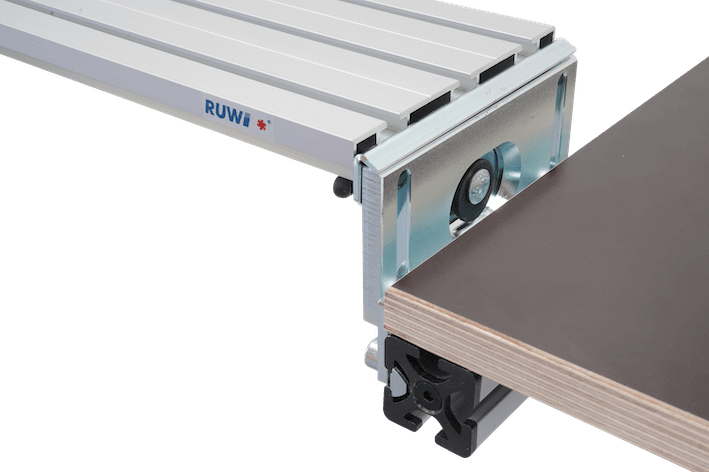 Mounting adapter for RUWI table extensions (also for table extension Mafell Erika) - RUWI I Tools for woodworking professionals
