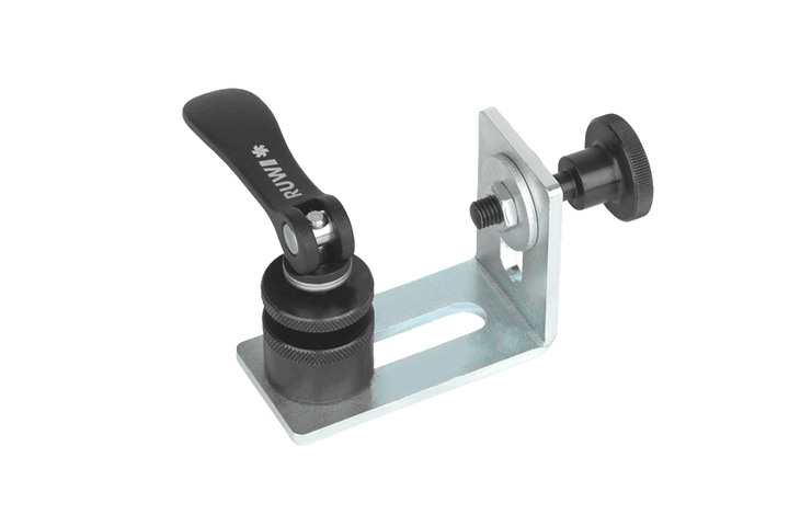 Positioning bracket with quick release for groove - RUWI I Tools for woodworking professionals