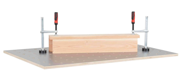 RUWI Table top HPL perforated grid panel - RUWI I Tools for wood professionals