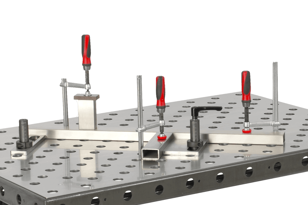 Welding table perforated grid plate ø28 mm leg table - RUWI I Tools for woodworking professionals