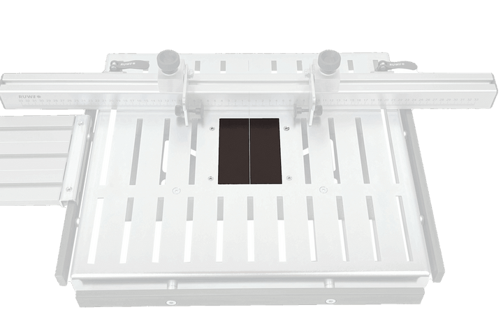 Splinter guard for RUWI drill table - RUWI I Tools for wood professionals