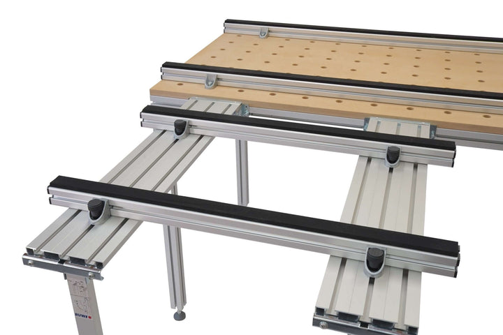 4 escuadras de sujeción para extensión de mesa RUWI - RUWI I Herramientas para profesionales de la madera