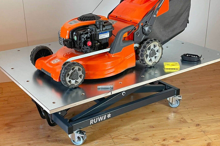Placa de soporte metálica para mesa de rejilla perforada galvanizada en caliente - RUWI I Werkzeuge für Holzprofis