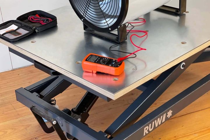 Placa de soporte metálica para mesa de rejilla perforada galvanizada en caliente - RUWI I Werkzeuge für Holzprofis