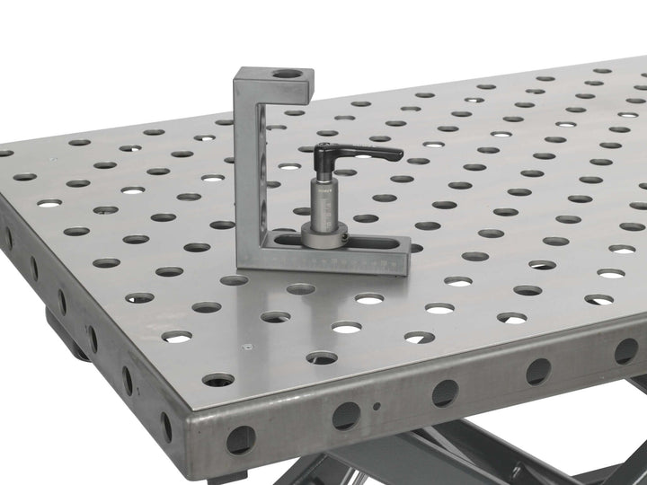 Table de soudage plaque perforée ø28 mm, table élévatrice - RUWI I Outils pour les professionnels du bois