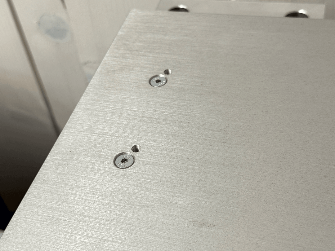 RUWI Frästisch Basic mit Prototyp Deckelplatte