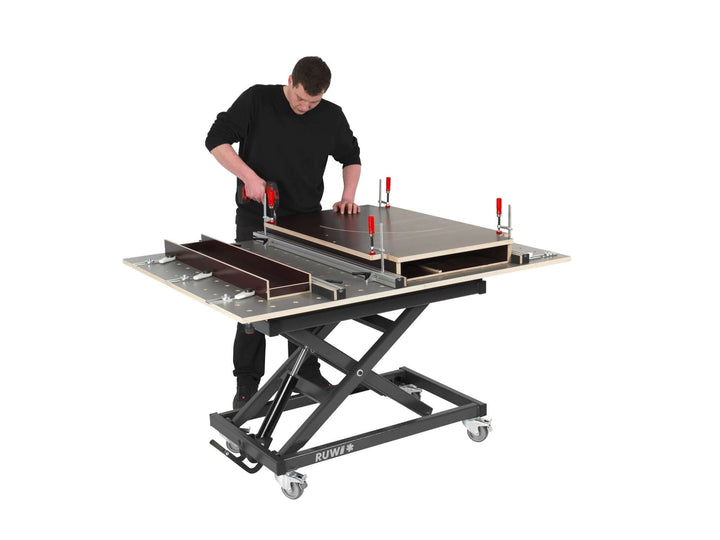 Set draagrails met antisliplaag - RUWI I Gereedschap voor houtprofessionals